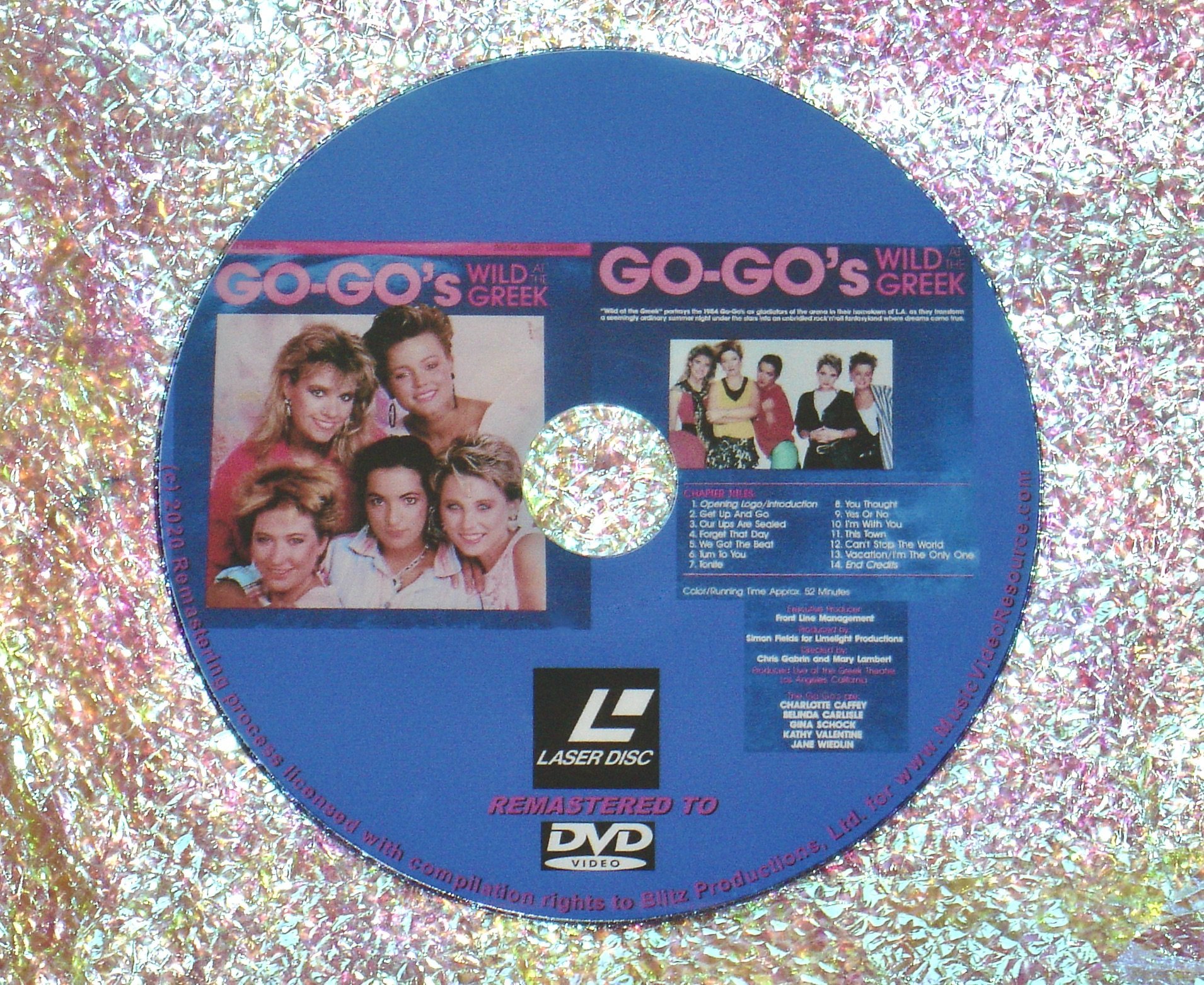 Go-Go's Wild At The Greek (1984) (Remastered from LaserDisc to DVD