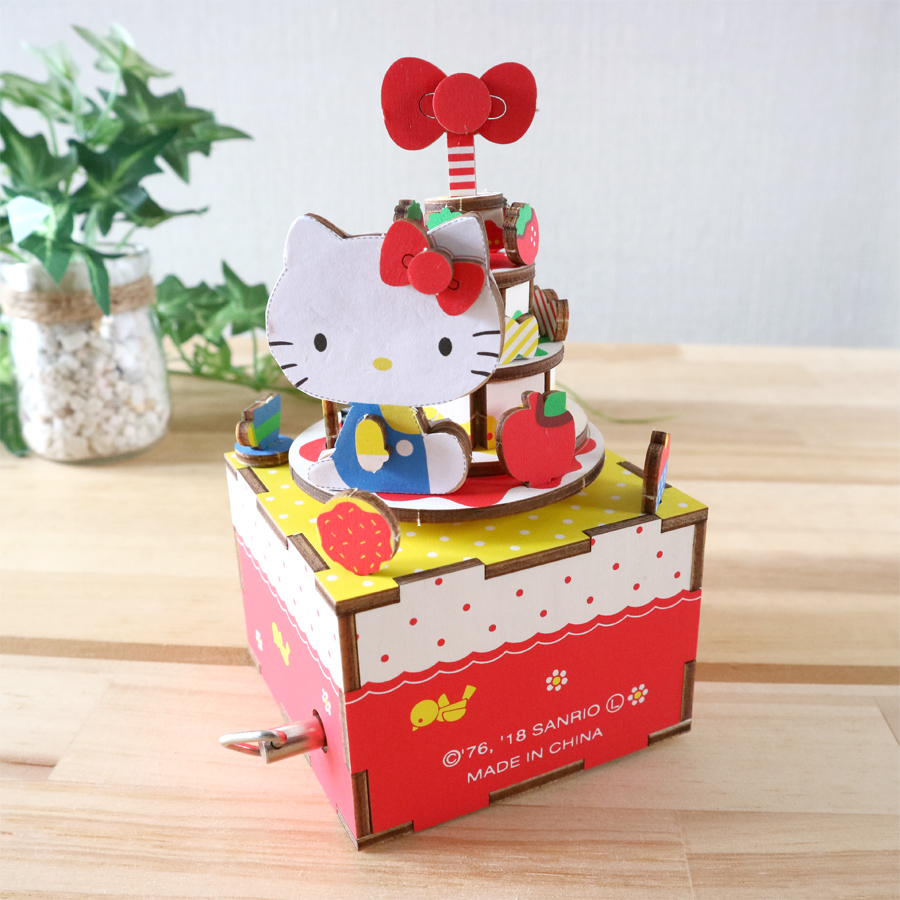18弁】DIY オルゴール 手作り CF300S ハローキティ ｜株式会社
