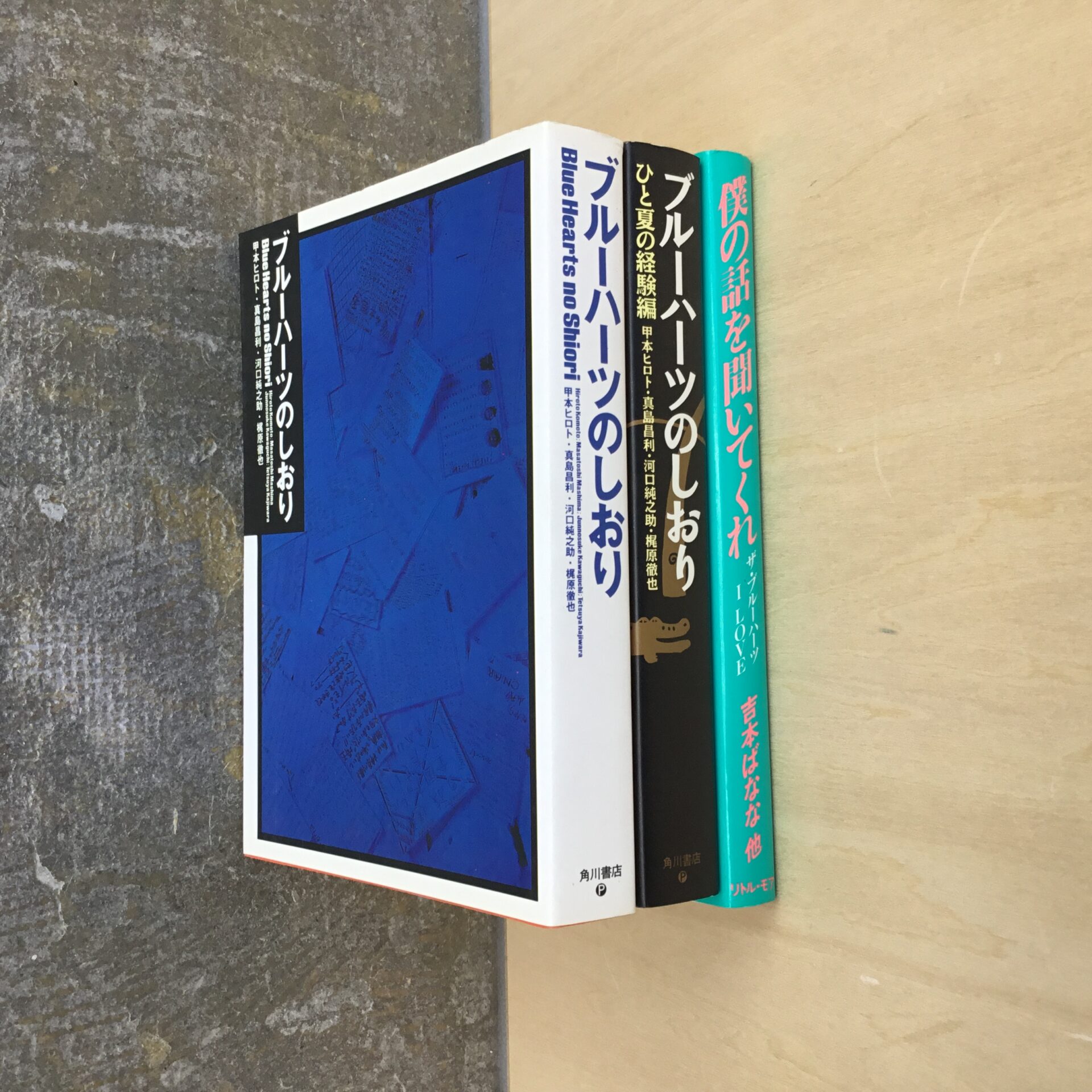新入荷情報】 ブルーハーツ関連の書籍3冊が入荷しました。