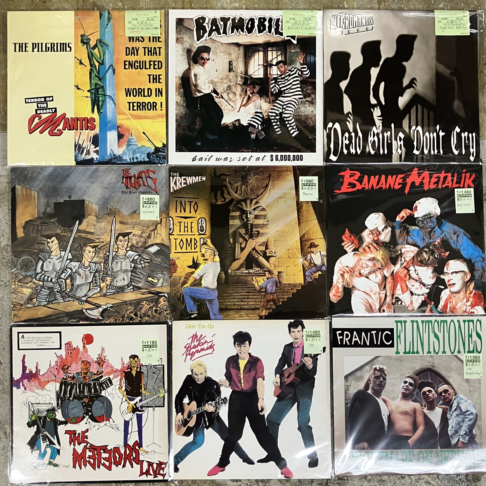 新入荷情報】ネオロカ/サイコビリーのLPが入荷しました。