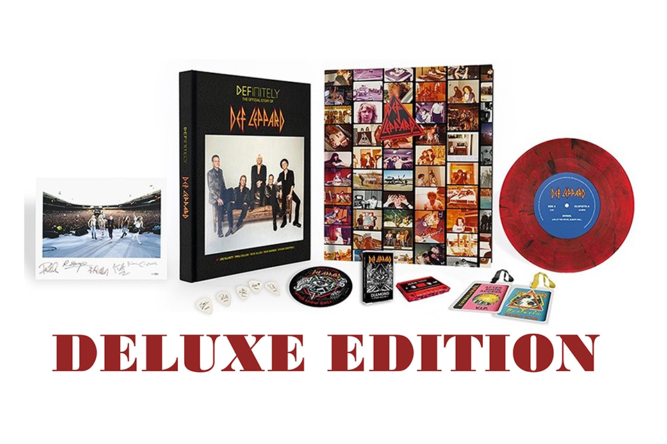 全世界で限定数発売されたデフ・レパード豪華写真集『DEFINITELY