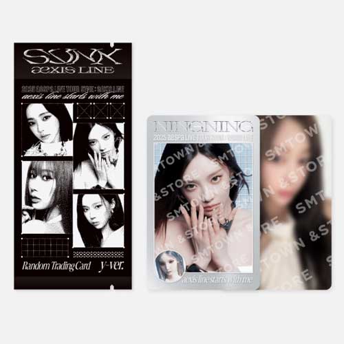 aespa LIVE TOUR [ SYNK: aeXIS LINE ] MD_ RANDOM TRADING CARD SET