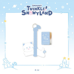 ONEW POP-UP JJINGNYANGS TWINKLE SNOWYLAND MD [ JJING-NYANG KEYRING