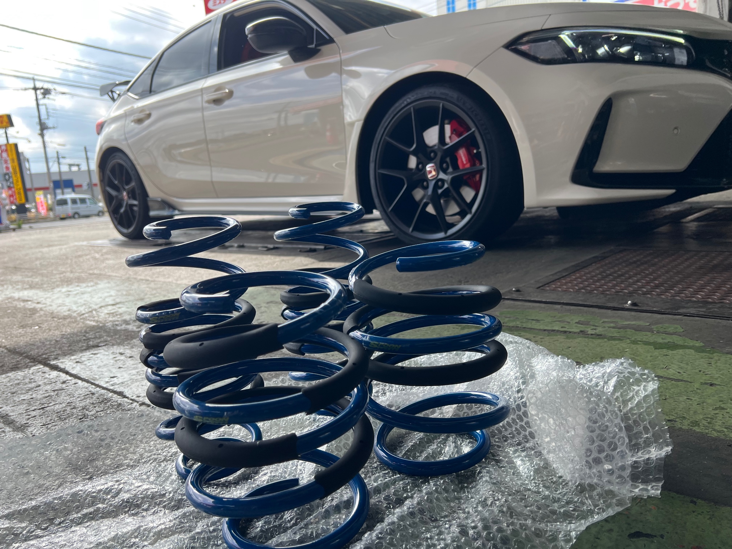 整備事例】シビックタイプR （FL5）× SPOONダウンサス取付