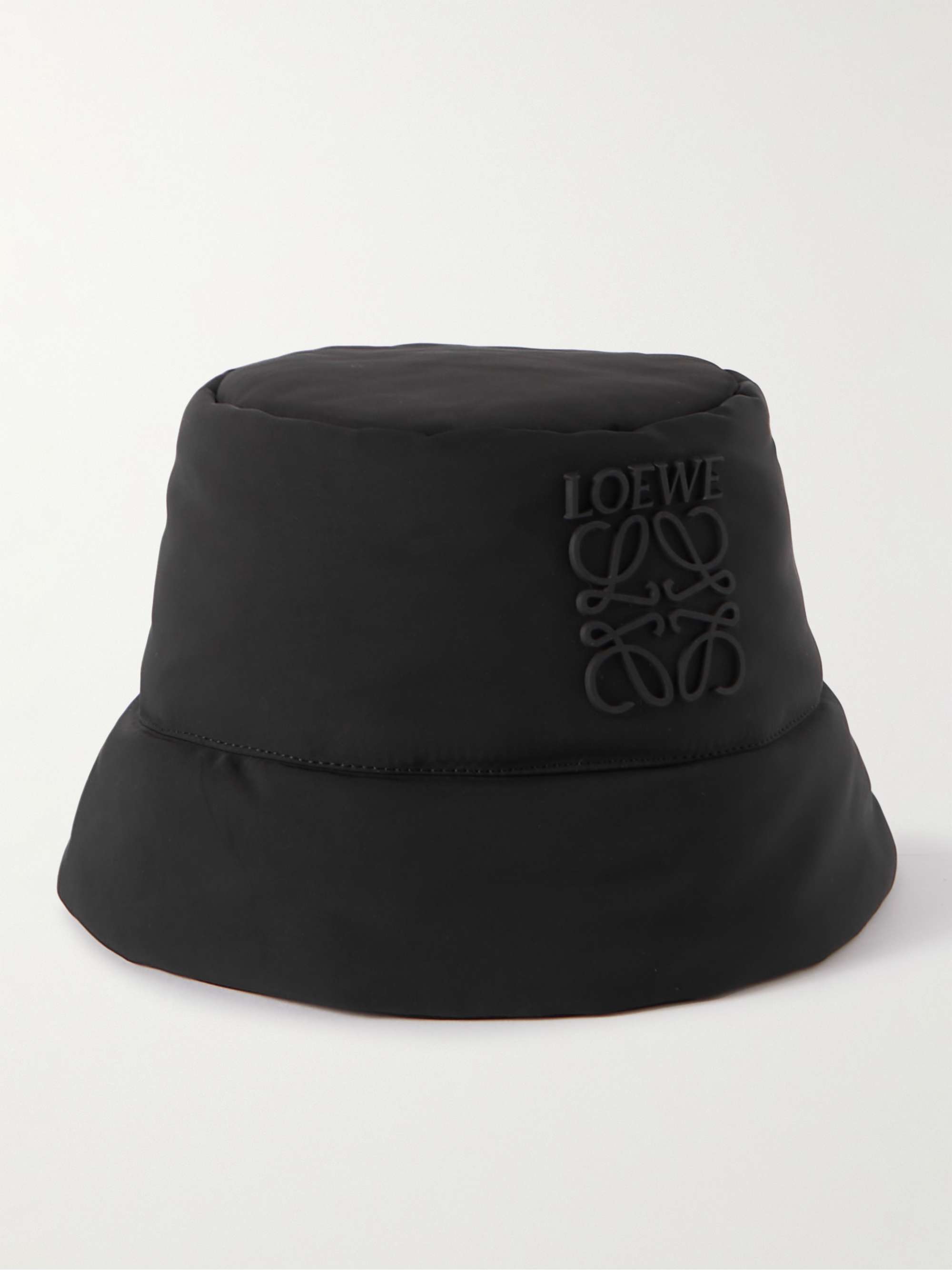 LOEWE Logo-Appliquéd Padded Nylon Bucket Hat for Men | MR PORTER