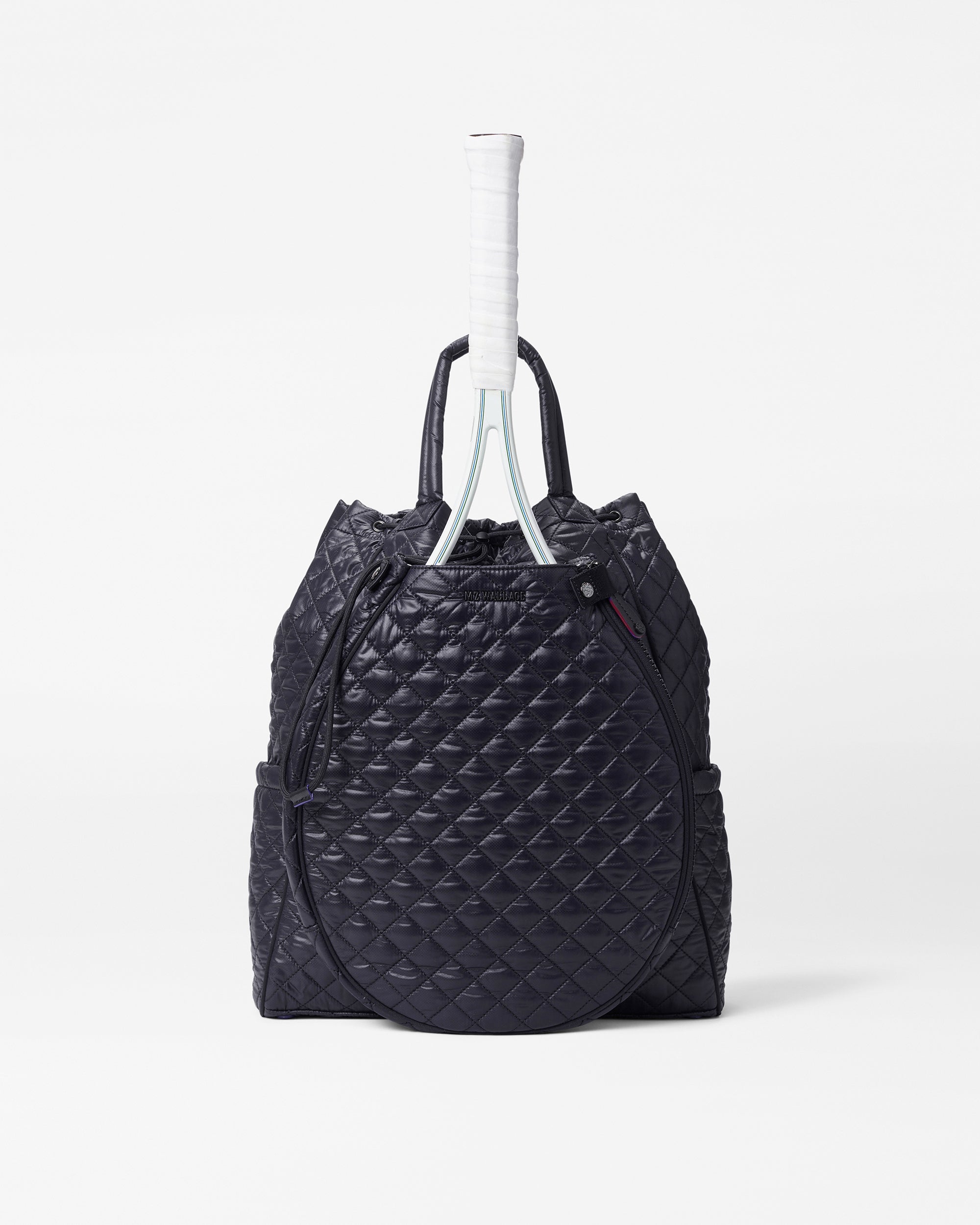 Convertible Black Tennis Backpack | MZ Wallace