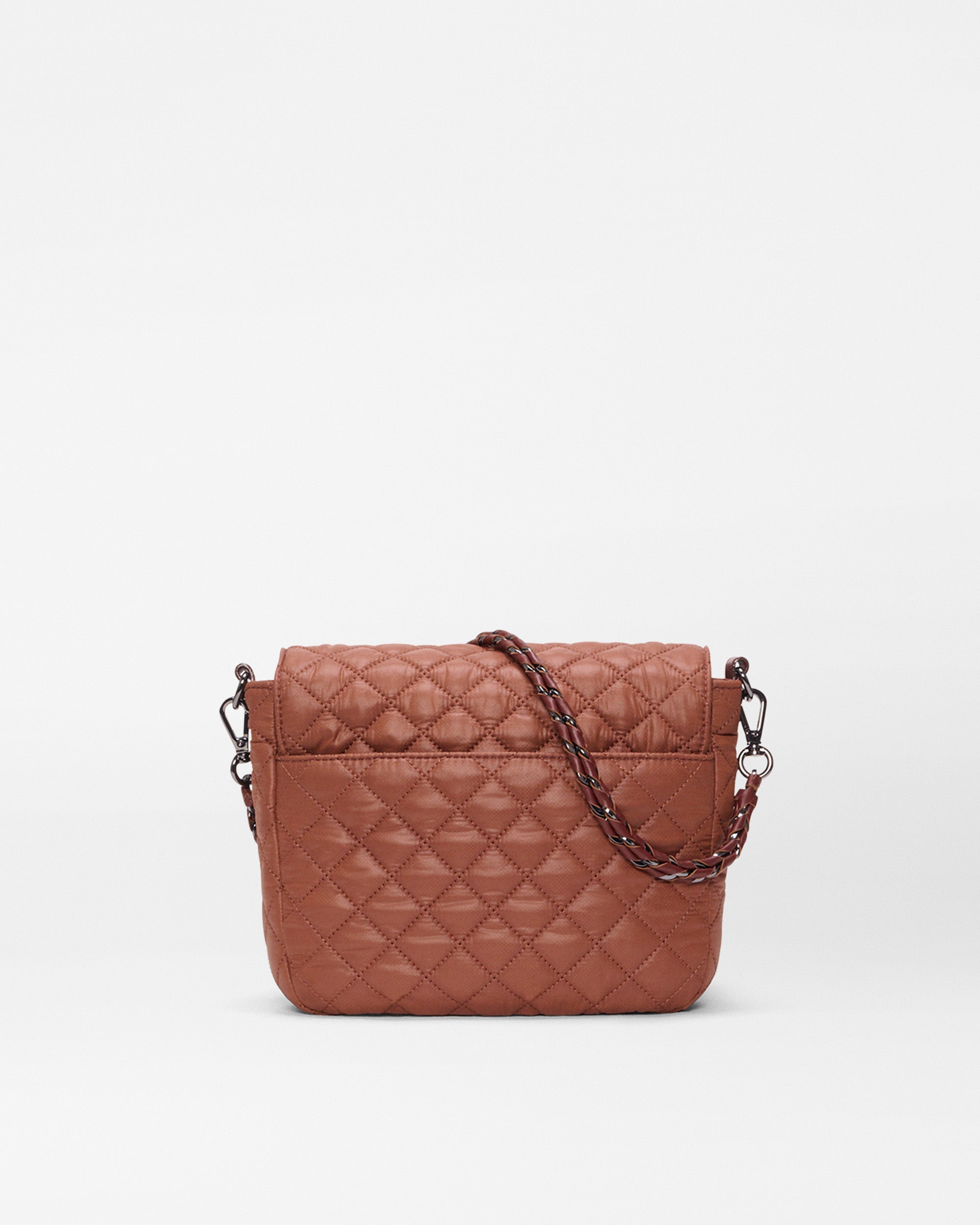 Terracotta Medium Crosby Lock Crossbody