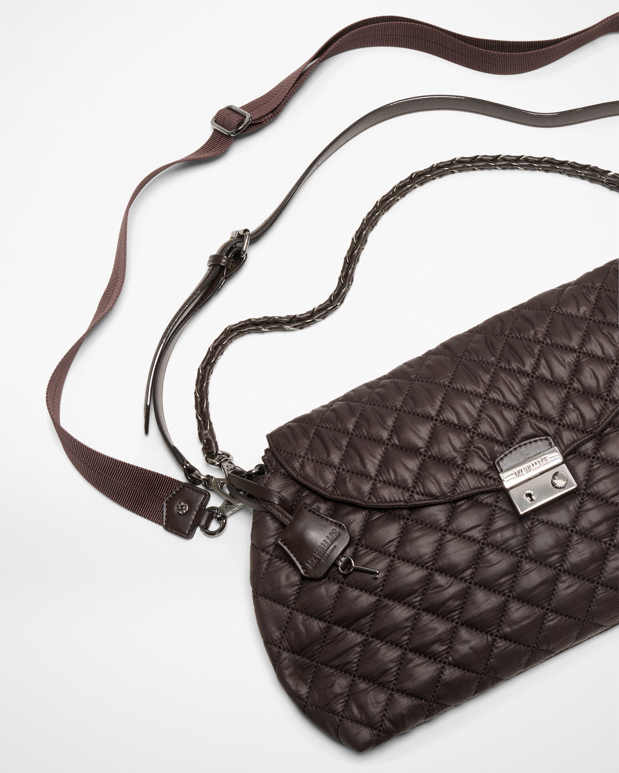 Espresso Brown Shoulder Purse | MZ Wallace