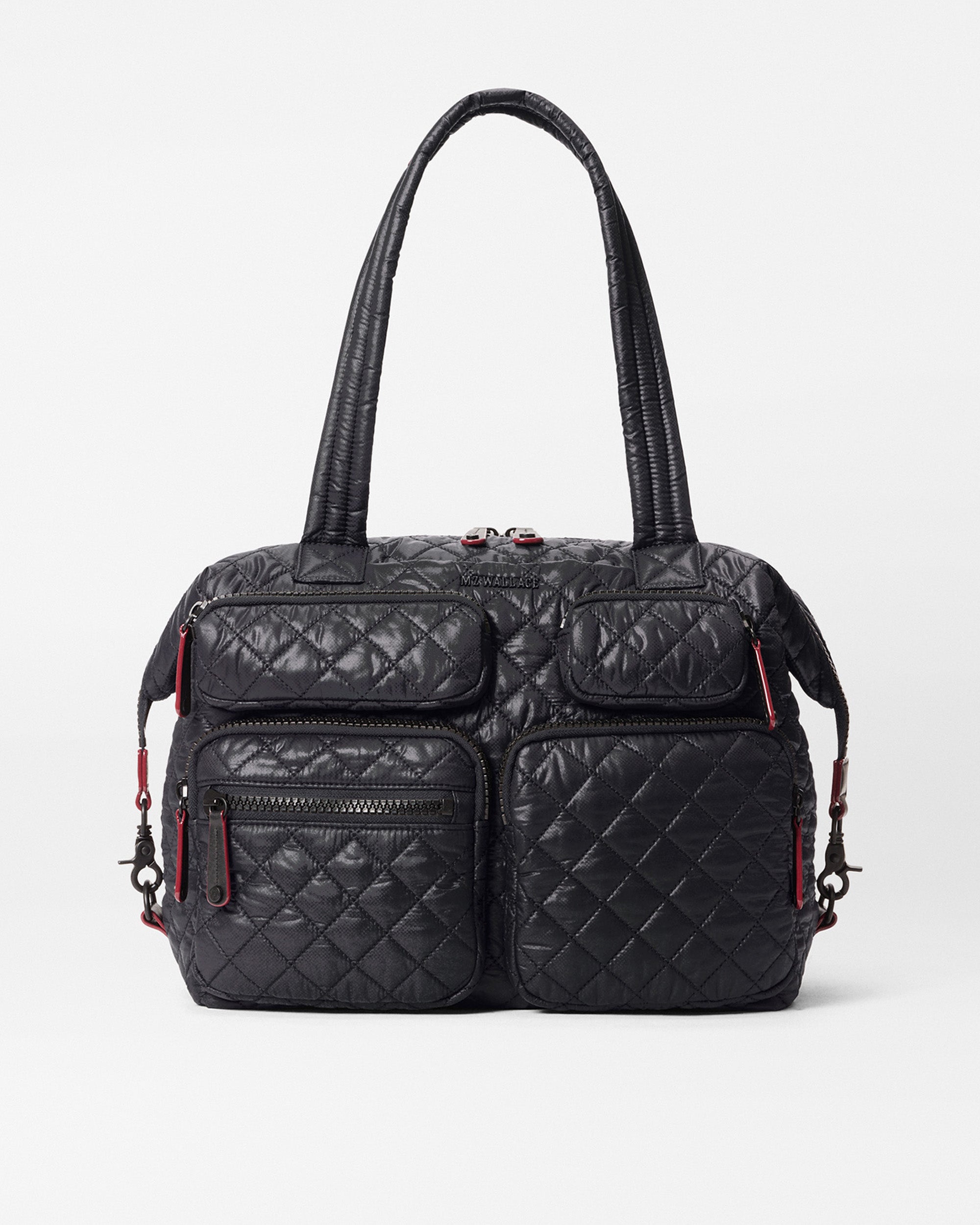 Large Black Travel Bag | MZ Wallace