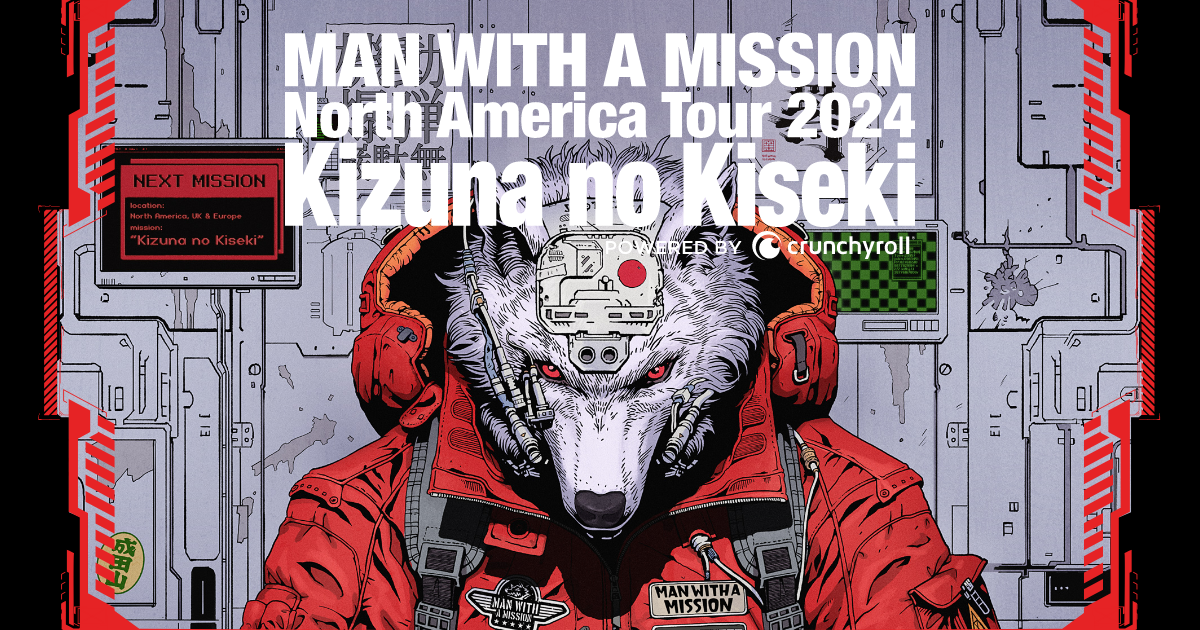 MAN WITH A MISSION UK&Europe Tour 2024 | MAN WITH A MISSION