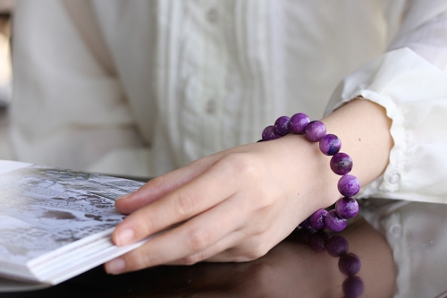 スギライトブレスレット】大玉13ミリ/ヒラオカ宝石 通販