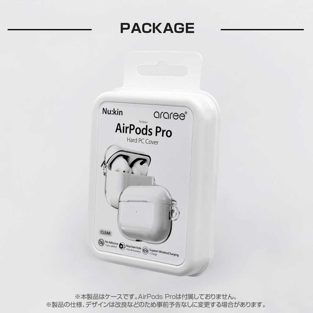 araree（アラリー） araree AirPods Pro 2（第1・2世代）ハードクリア