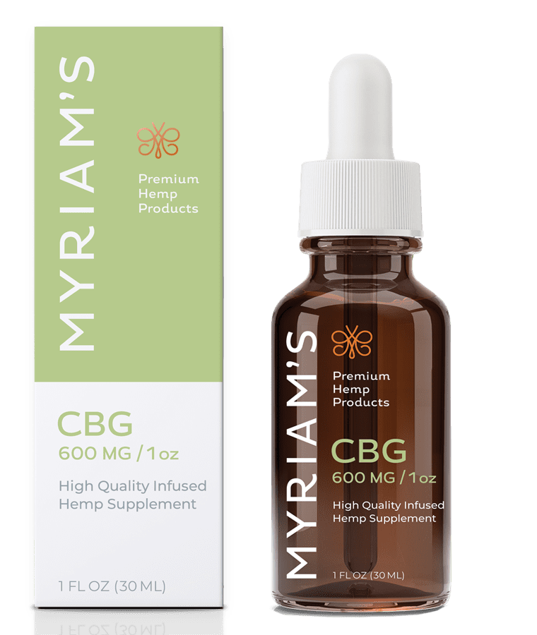 Buy CBG Oil 600mg | Myriam's Hemp