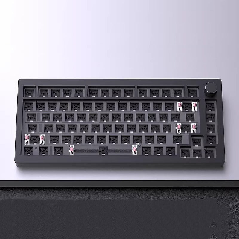 HJS AL75 V2 Aluminum Mechanical Wireless Keyboard Barebone