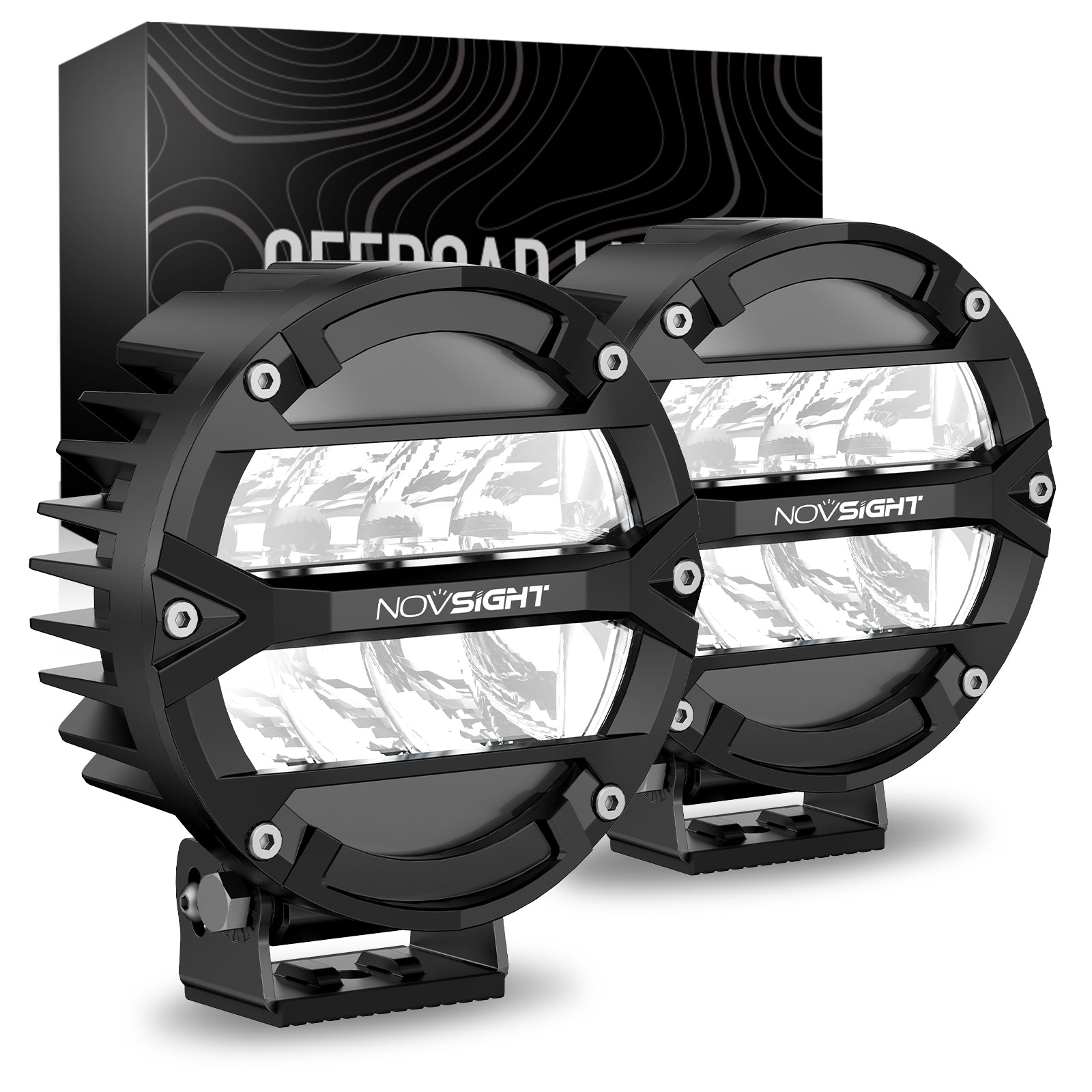 Rock Series | 5-inch LED Pod Round Lights Spotlights