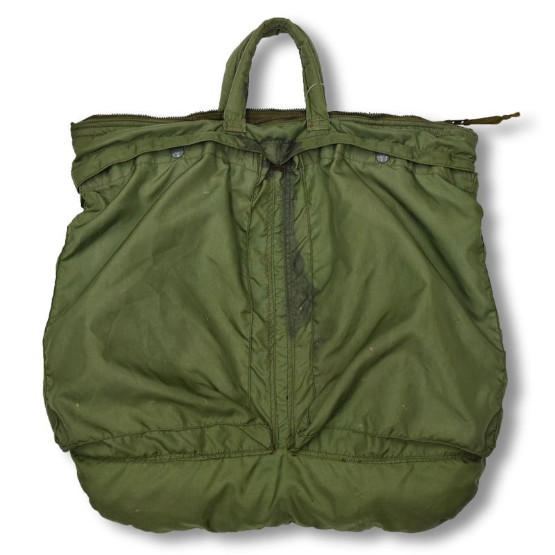 70's【ビンテージ】【米軍実物】【USAF】裏パイル地【ヘルメットバッグ