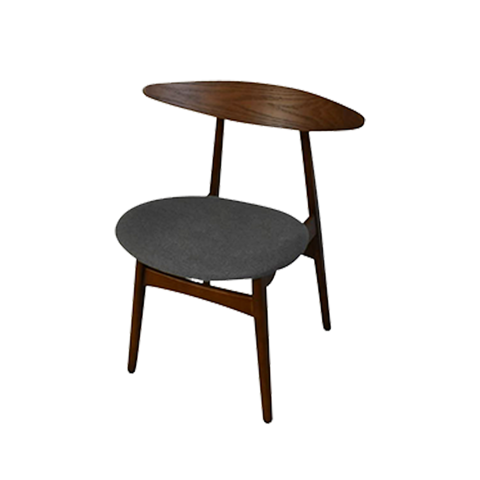 チェアRY54【送料無料】ウォールナット/ダークグレー | NOCEノーチェ