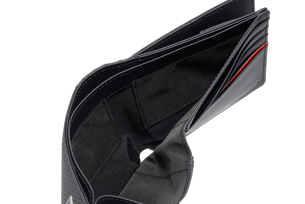 ノイインテレッセ×HRC】二つ折り財布(外BOX小銭入れ付き札入)□BR -