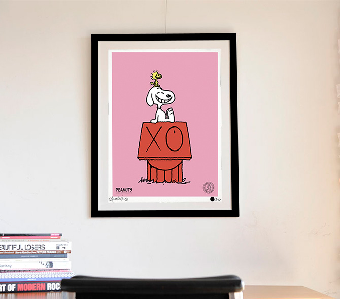 André Saraivaの Snoopy & Woodstock on Red House を通販で販売 ー