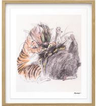 第3弾】ダラス美術館製作奈良美智のオフセットリトグラフポスター ー