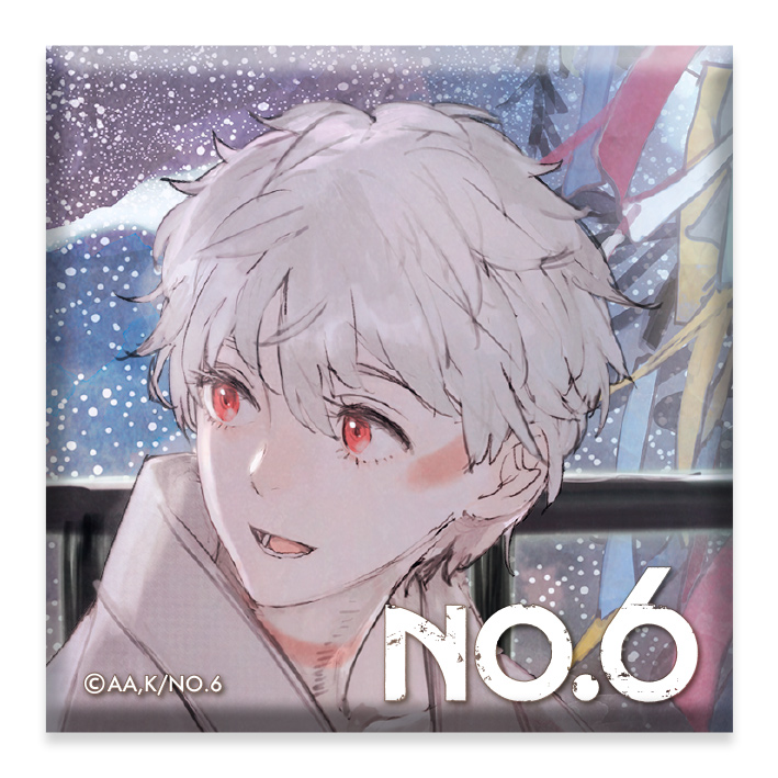 NO.6 » 【再販】NO.6 スクエア缶バッジセット 七夕ver. | ノイタミナ