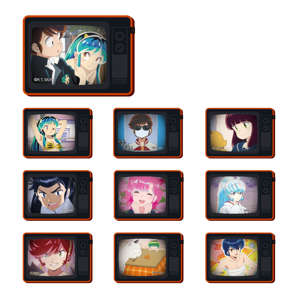 うる星やつら » 【WEB取扱】うる星やつら トレーディングTVフレーム