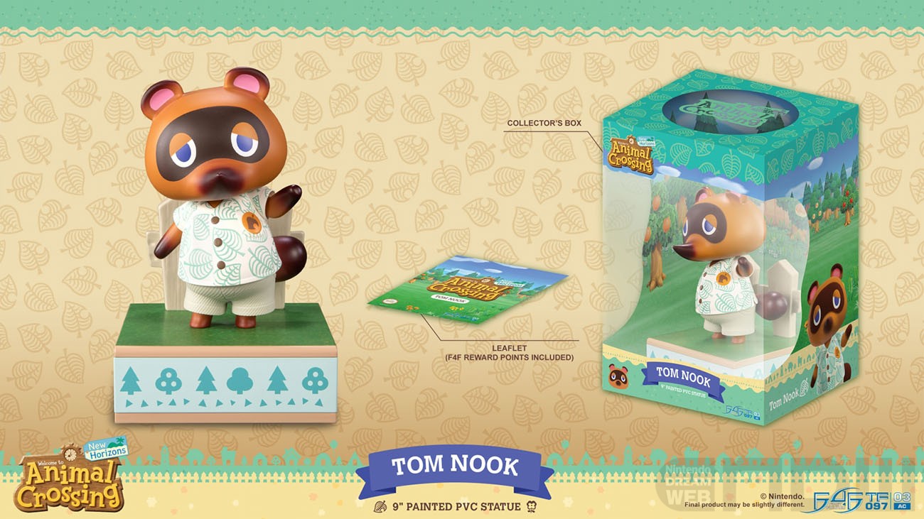 あつまれ どうぶつの森』より「たぬきち」のPVCスタチューが2025年4月