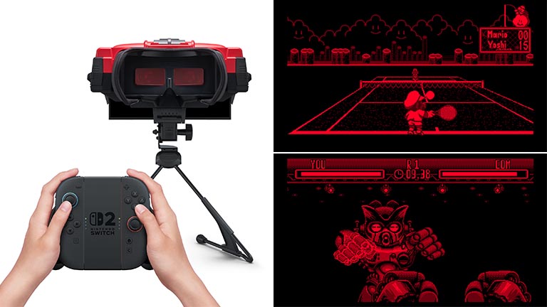 Switchでバーチャルボーイが遊べる！『バーチャルボーイ Nintendo