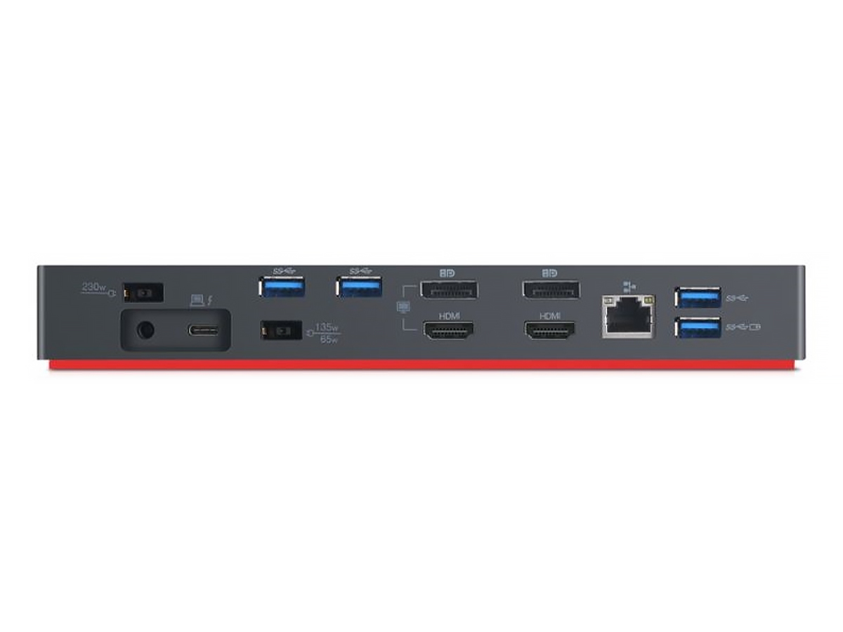Lenovo 40AN ThinkPad Thunderbolt 3 Gen 2 Dock/Docking Station 135W
