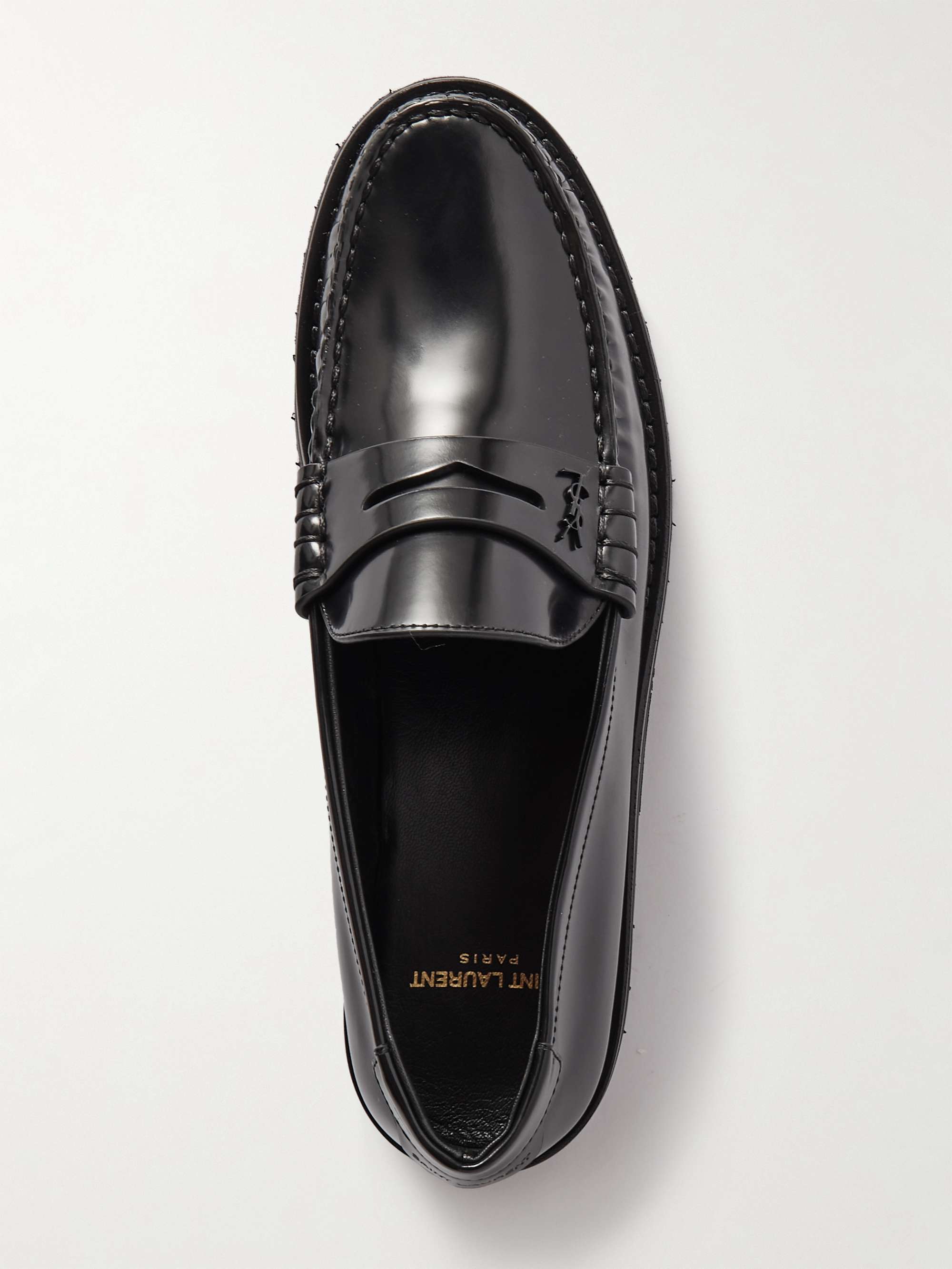 SAINT LAURENT Le Loafer leather loafers | NET-A-PORTER