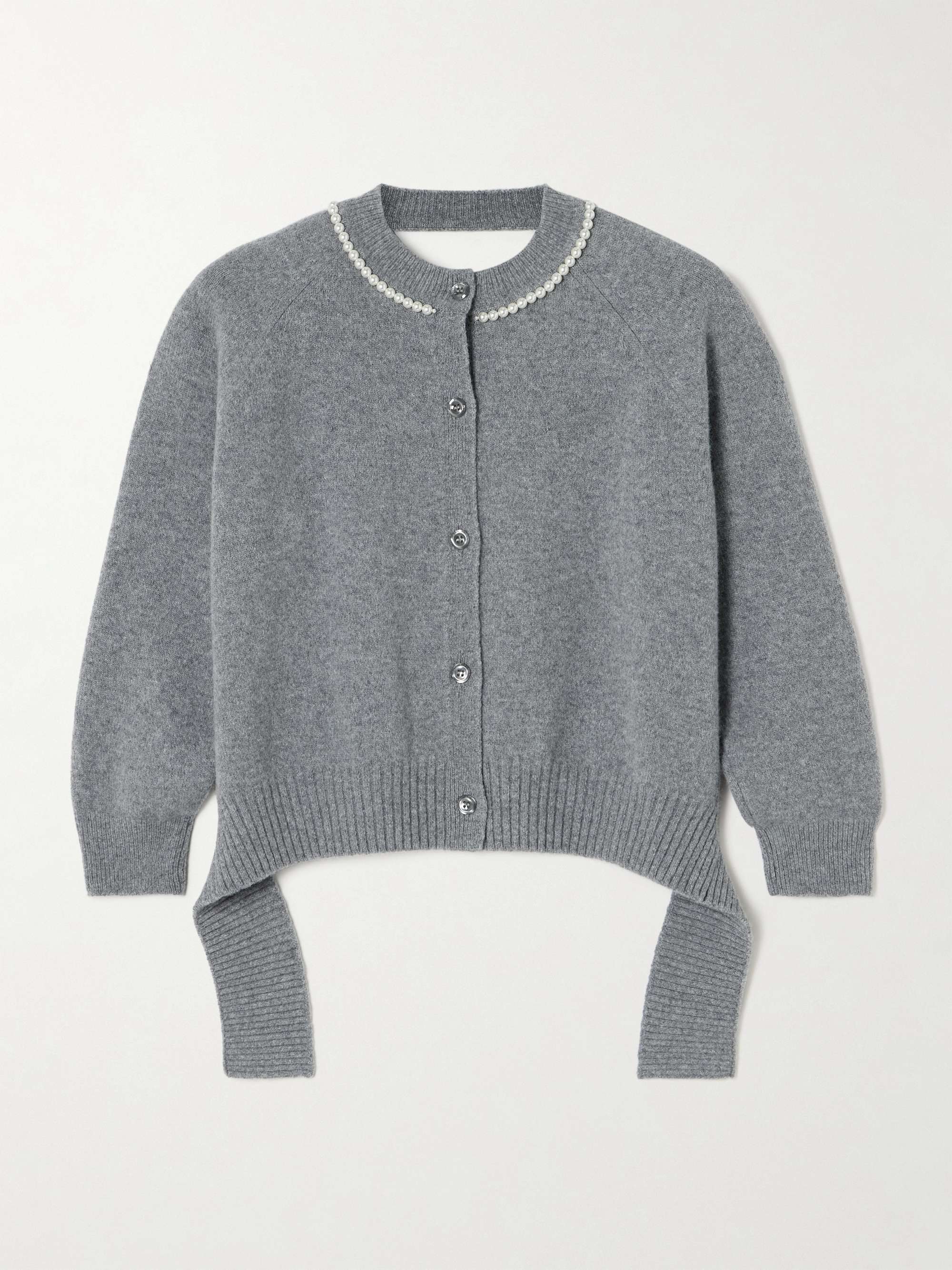 Simone Rocha ニットカーディガン パール