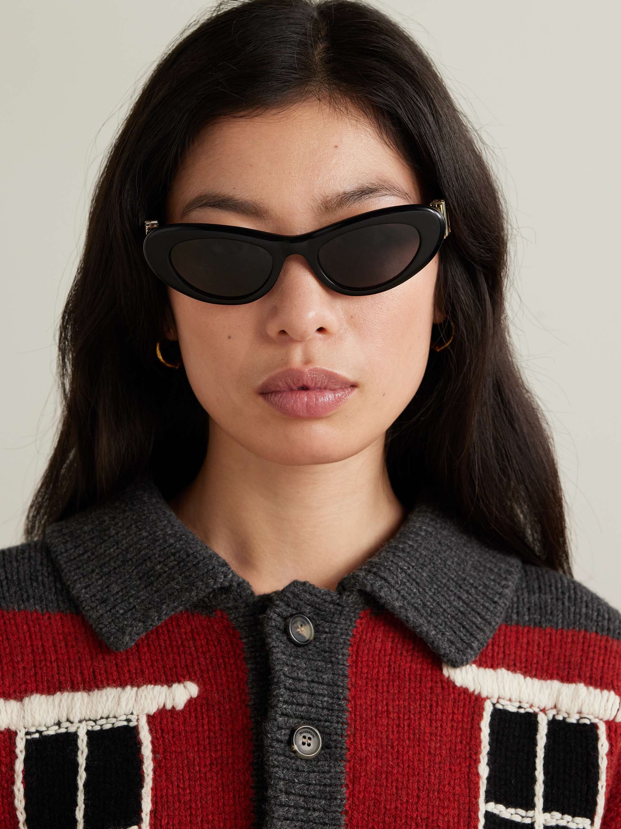 LOEWE EYEWEAR Cat-eye acetate sunglasses | NET-A-PORTER