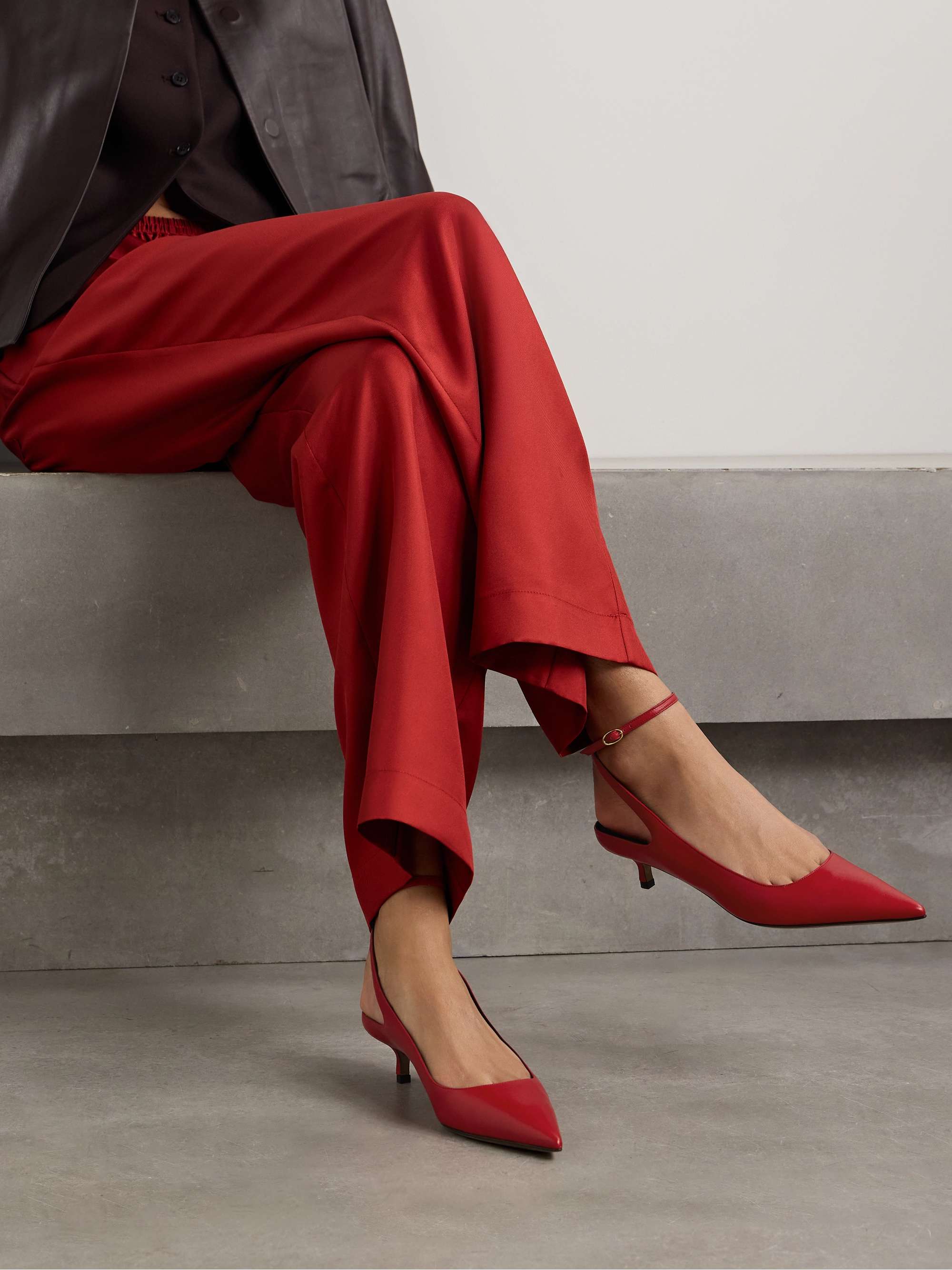 NEOUS Fornax leather pumps | NET-A-PORTER
