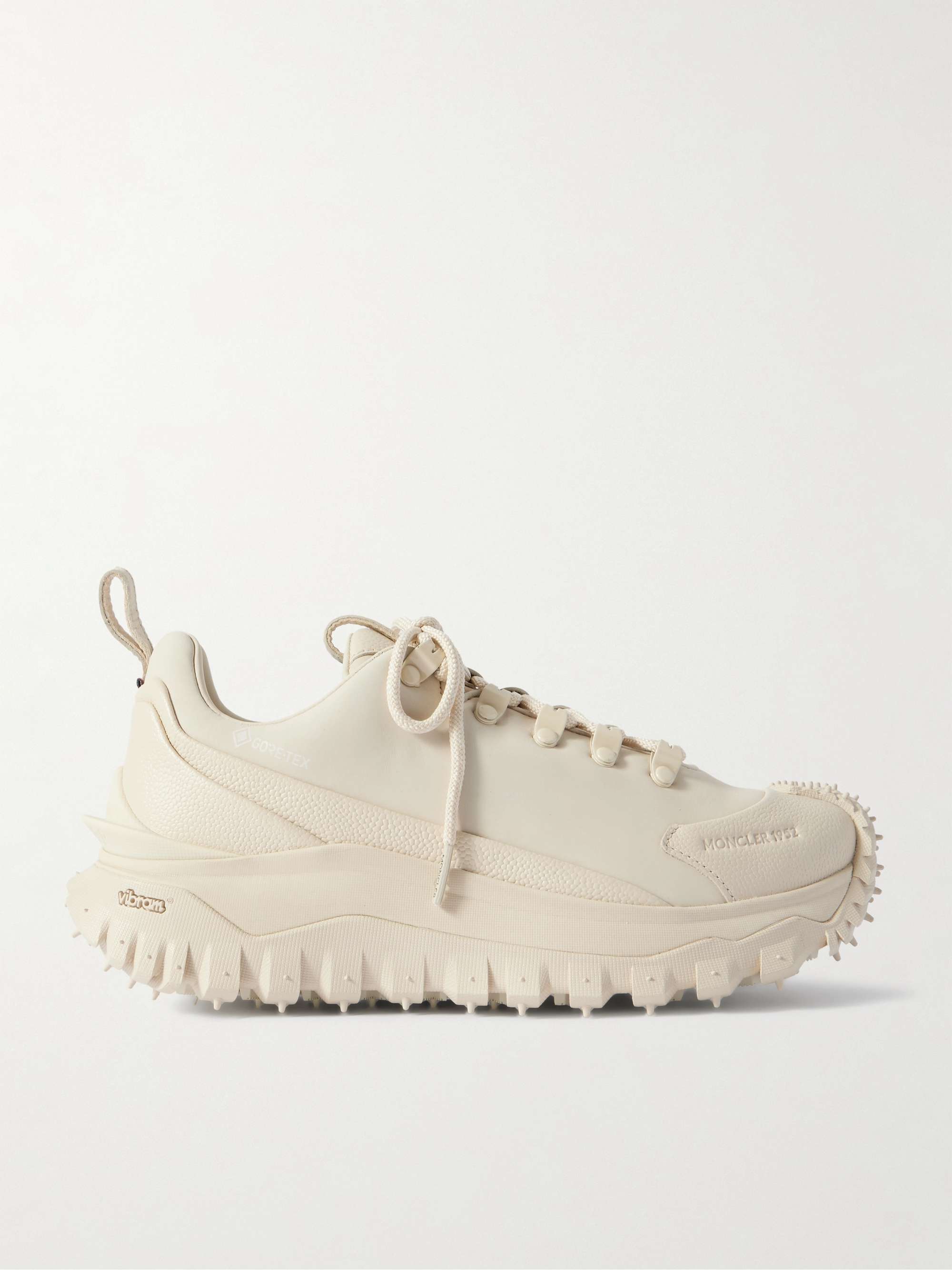 MONCLER Trailgrip APEX2GTX suede and textured-leather sneakers