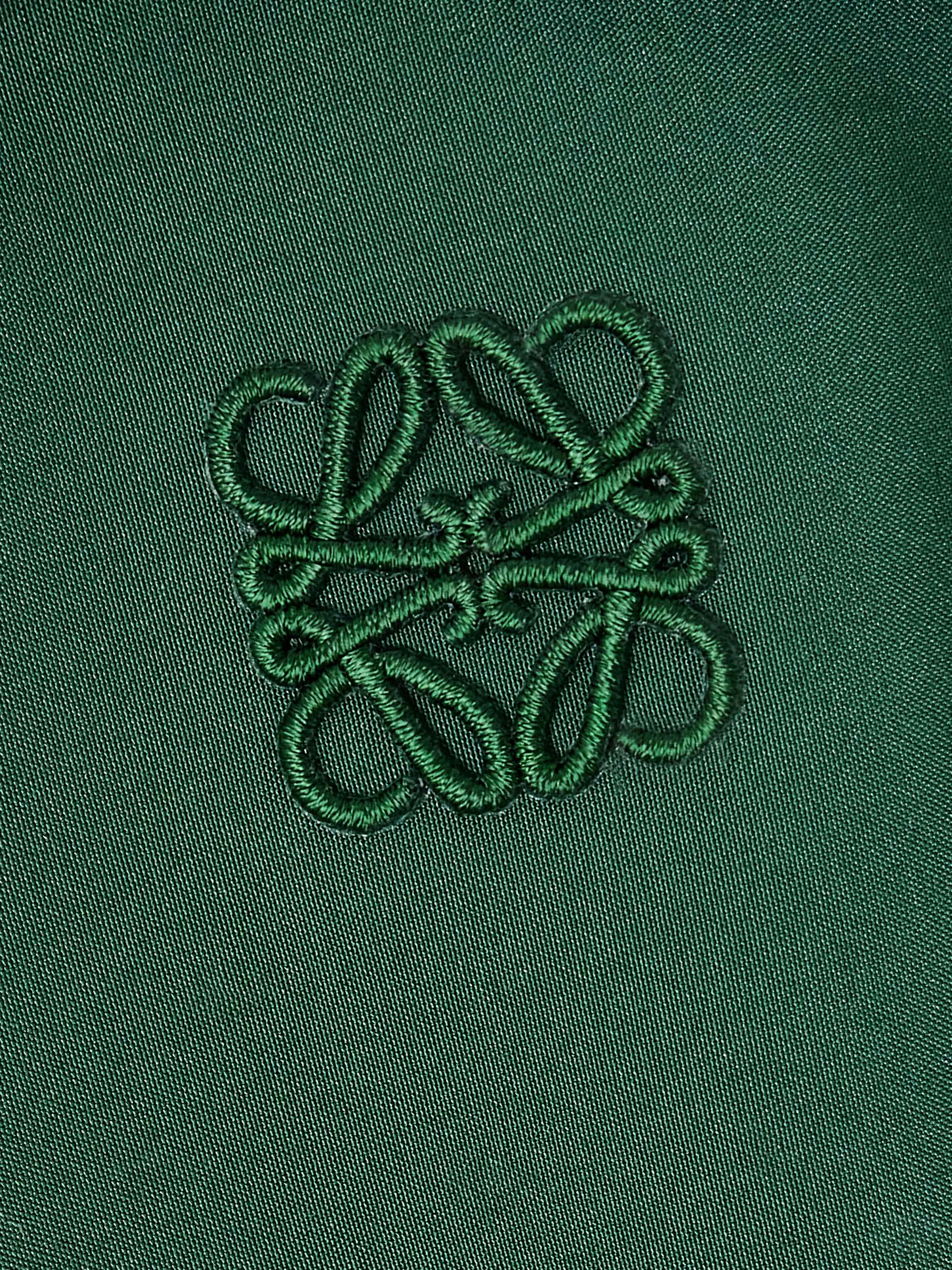 LOEWE Draped silk blouse | NET-A-PORTER