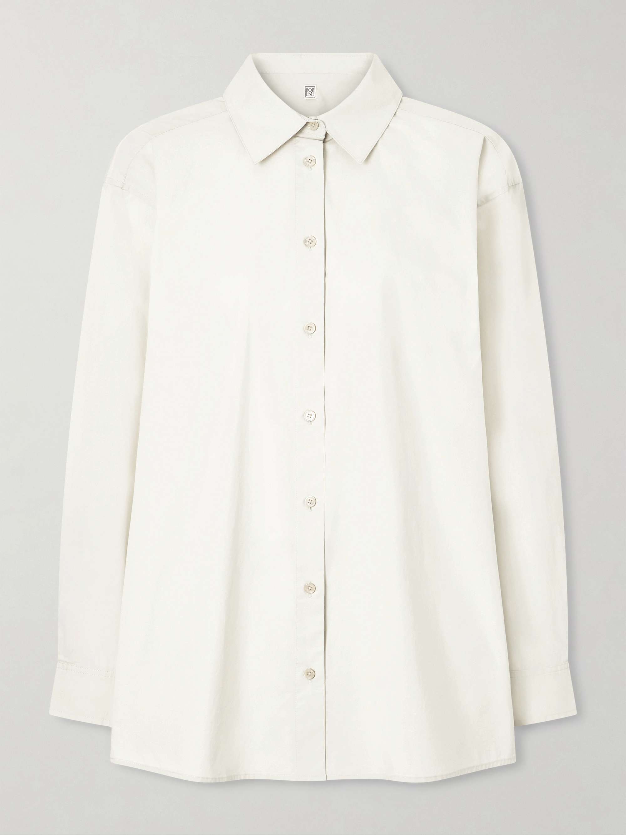 TOTEME Classic organic cotton shirt | NET-A-PORTER