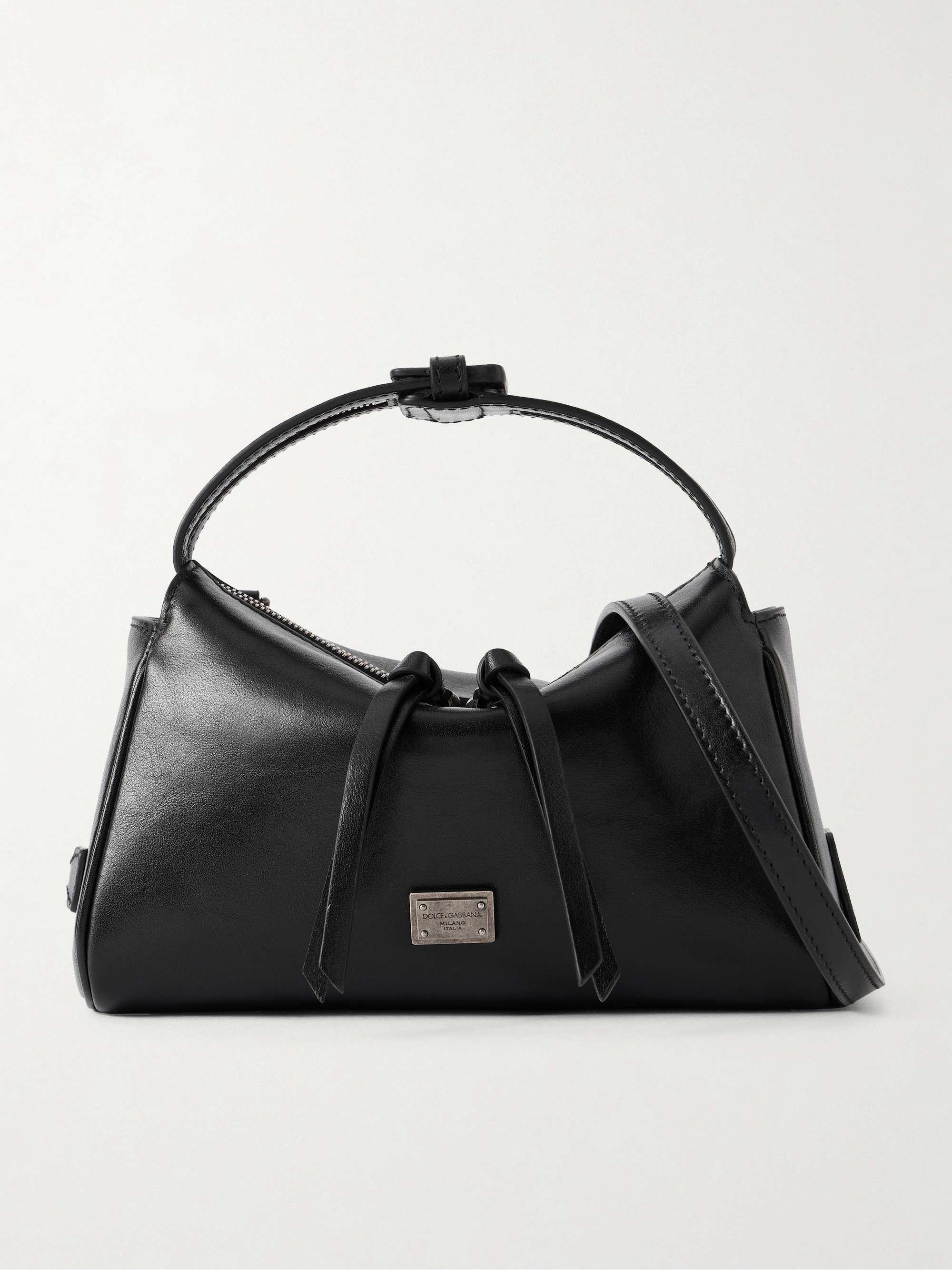 DOLCE&GABBANA Vittoria leather shoulder bag | NET-A-PORTER