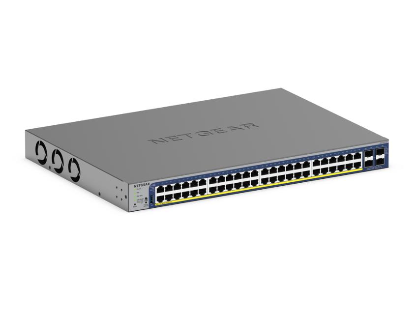 48-Port Gigabit PoE - GS752TXPv3 - Smart Switch - NETGEAR
