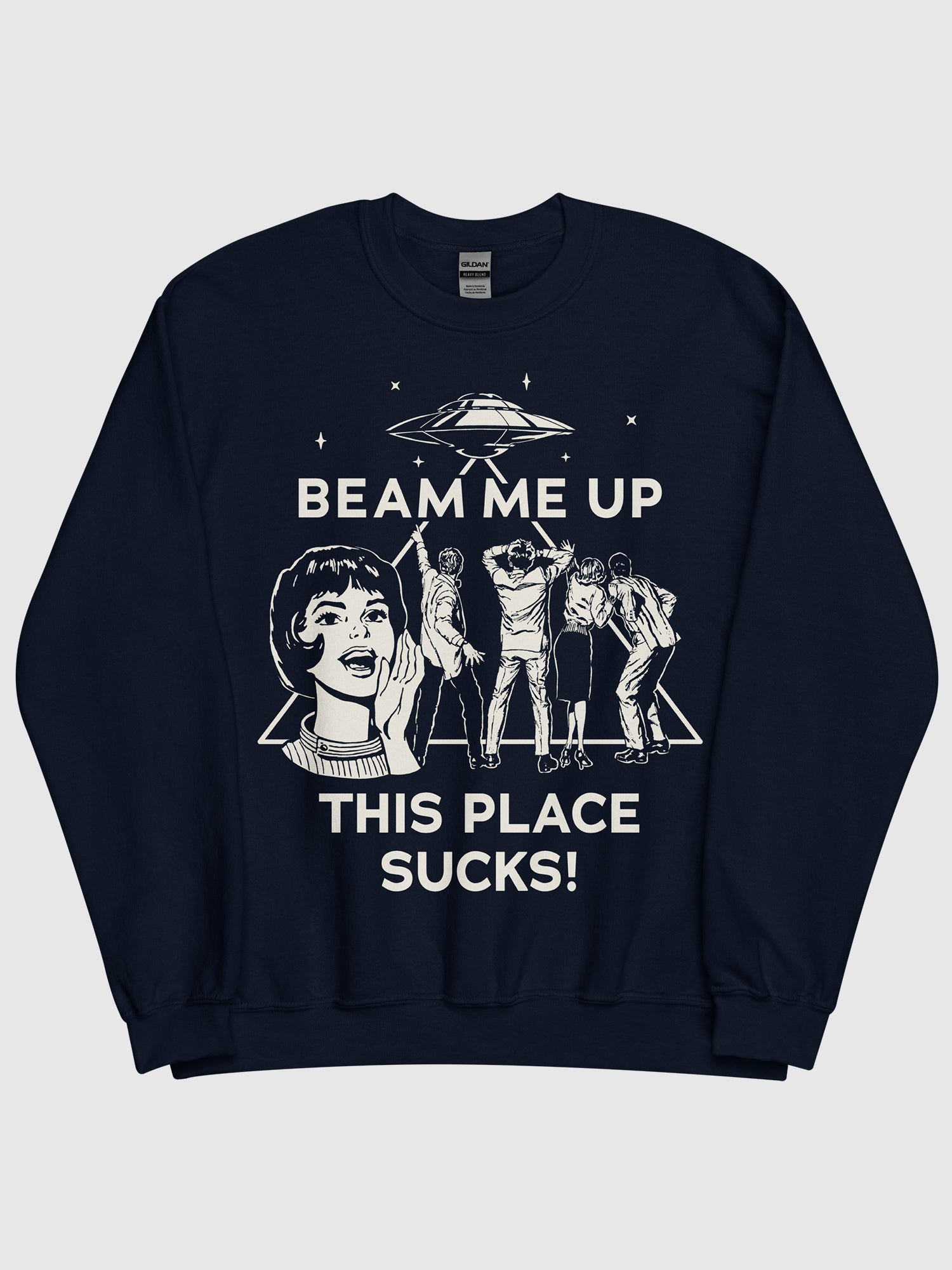 Stranger Things Beam Me Up Sweatshirt | Netflix Shop
