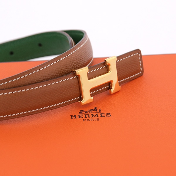 HERMES エルメス コンスタンス Hベルト #65 中古(ブラウン): VINTAGE