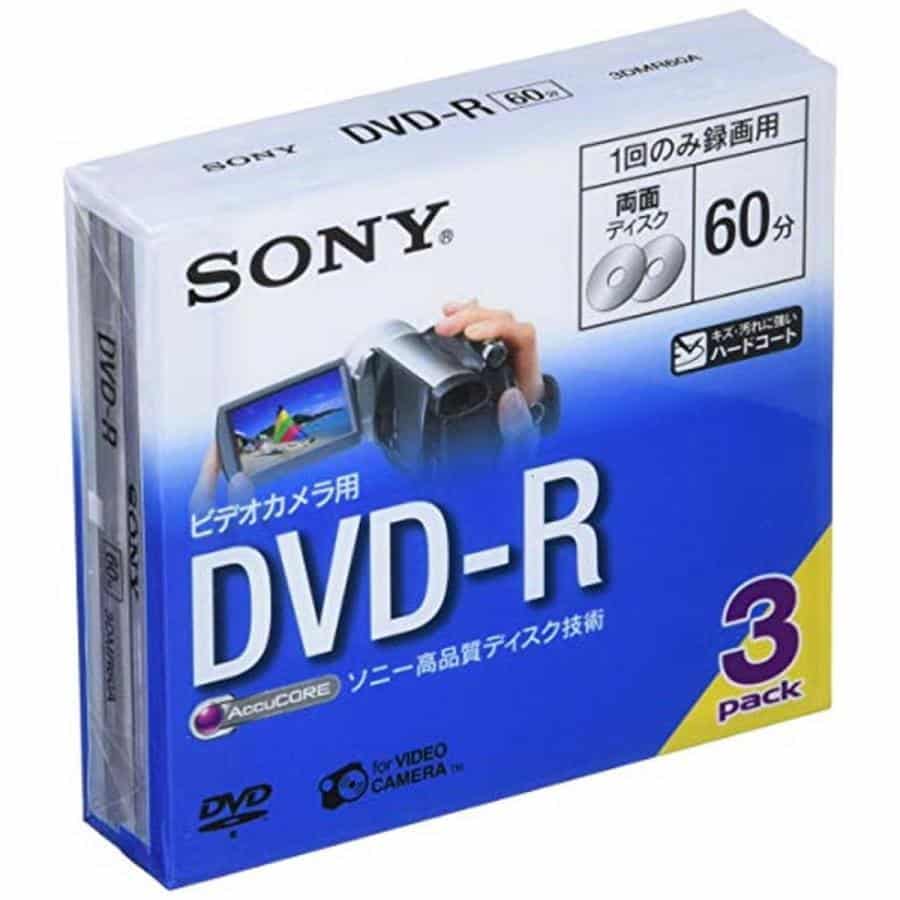 SONY 録画用DVD-Rディスク 3枚入 3DMR60A ホームセンター・ニュー