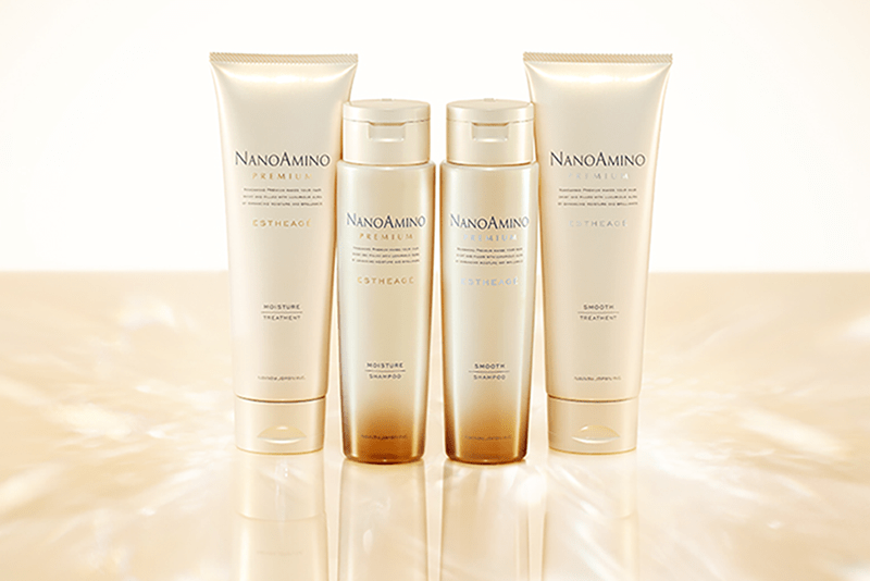 ナノプレミアムシリーズ | ナノテクノロジーでヘアケアを提案する