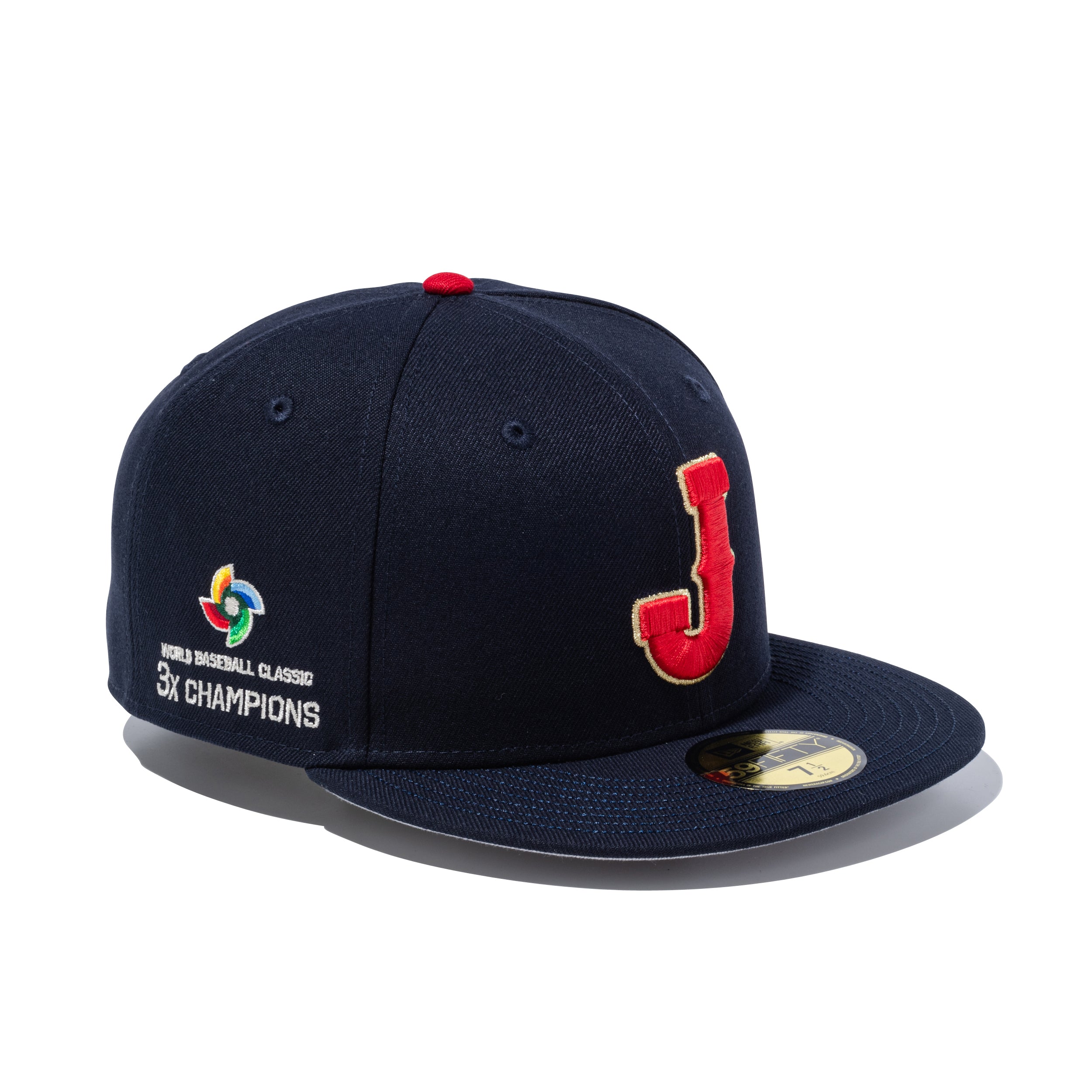 59FIFTY World Baseball Classic Under Visor Embroidery Side WBC