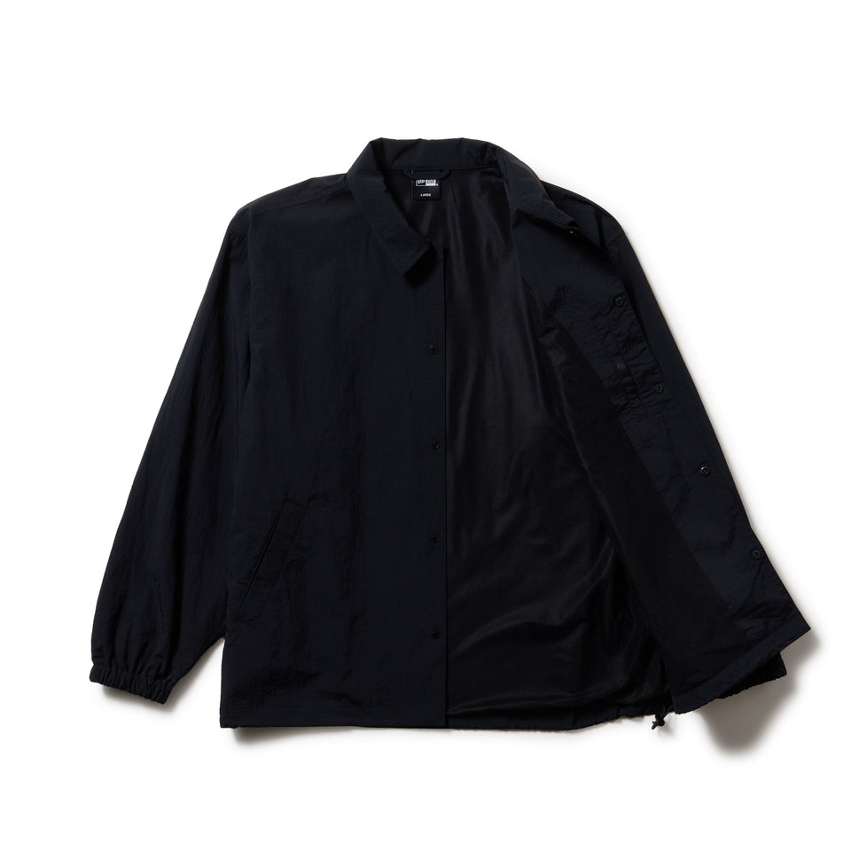 ナイロン コーチジャケット ブラック | ニューエラオンラインストア