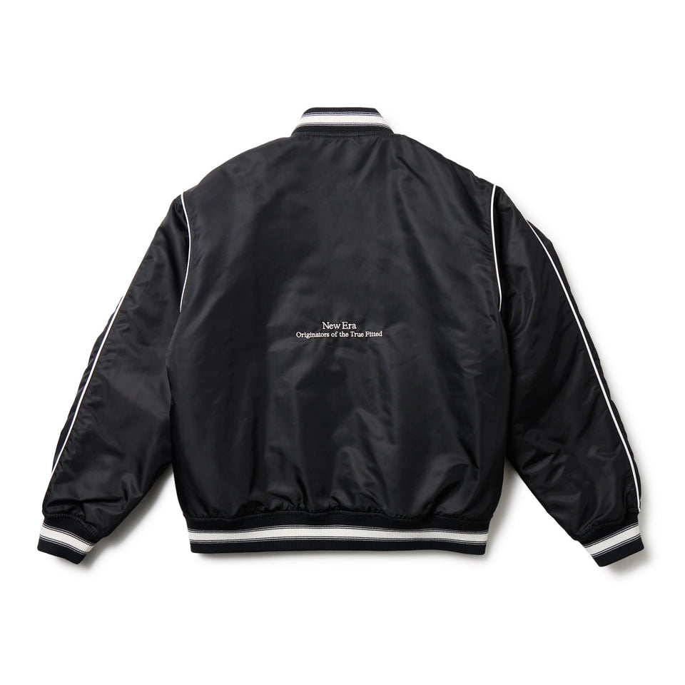 ナイロン バーシティージャケット ロサンゼルス・ドジャース ブラック