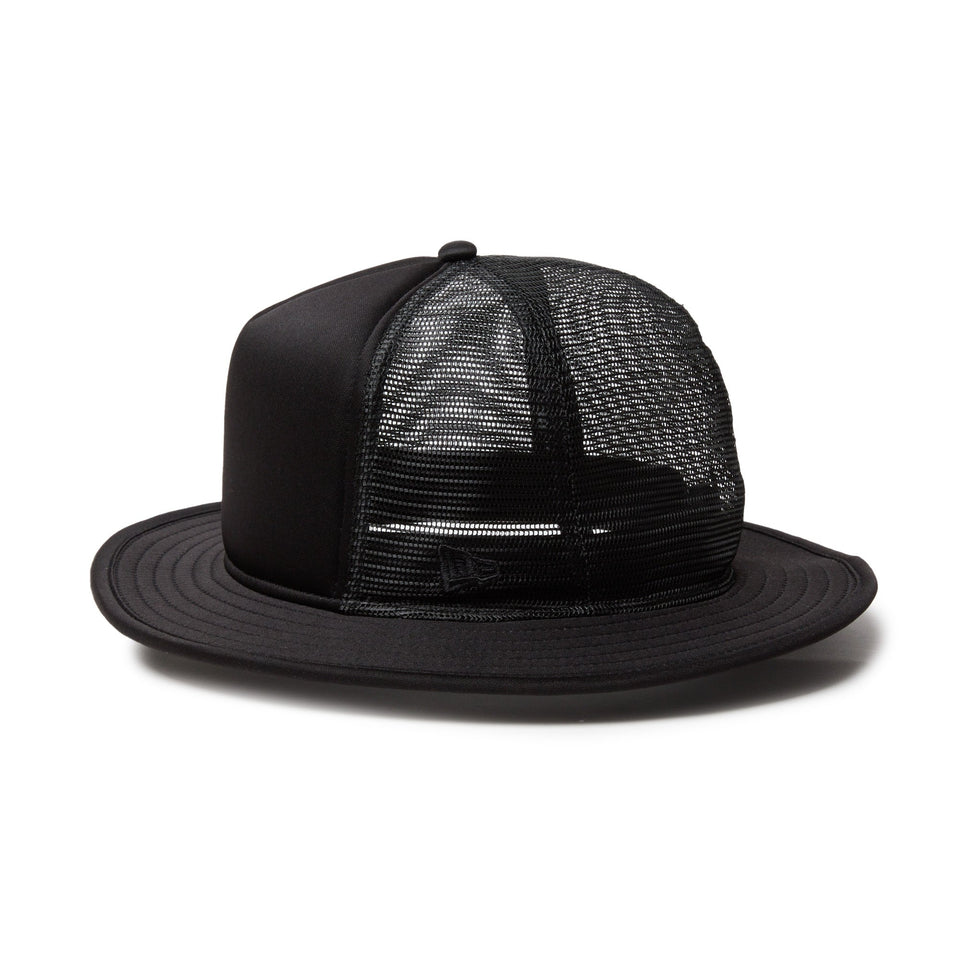 5-Panel バケットハット A-Frame トラッカー ベーシック ブラック