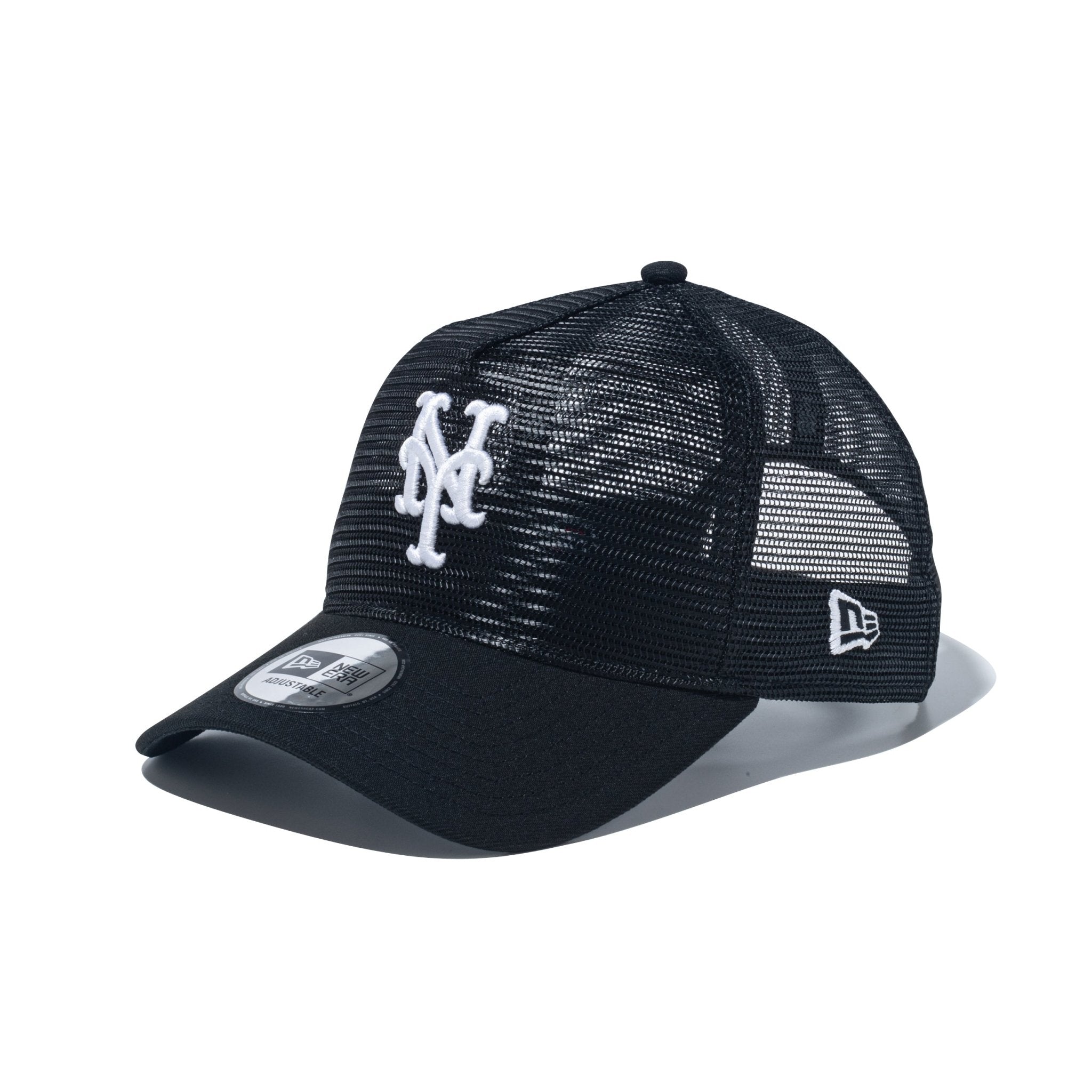 9FORTY A-Frame All Mesh ニューヨーク・メッツ ブラック | ニューエラ