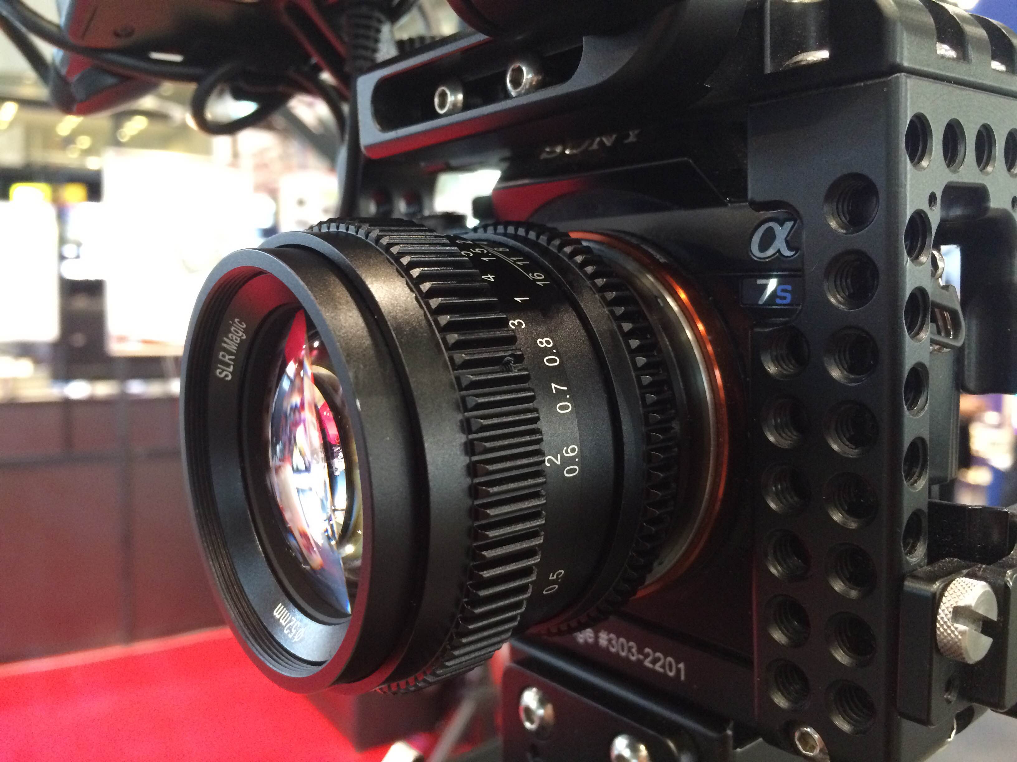 Interbee 2015: Hands on with the SLR Magic 50mm f1.1 full frame E