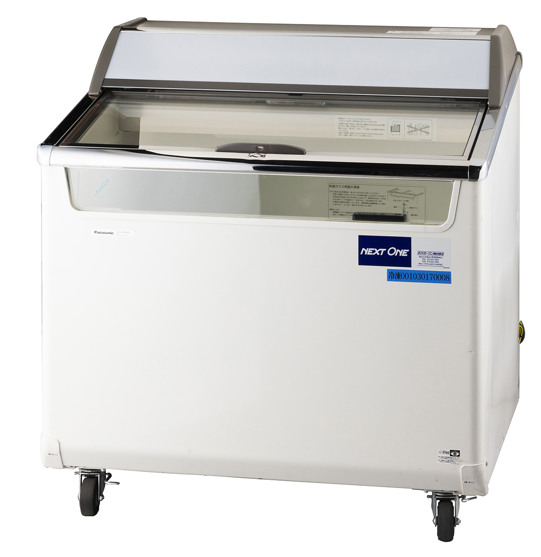 3尺 アイスケース(クローズストッカー) パナソニック製｜アイスケース