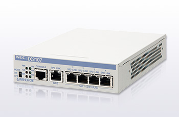 UNIVERGE IX2107 : 製品一覧 : VPN構築ルータ UNIVERGE IXシリーズ